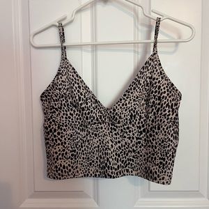 Cheetah Print Crop Top